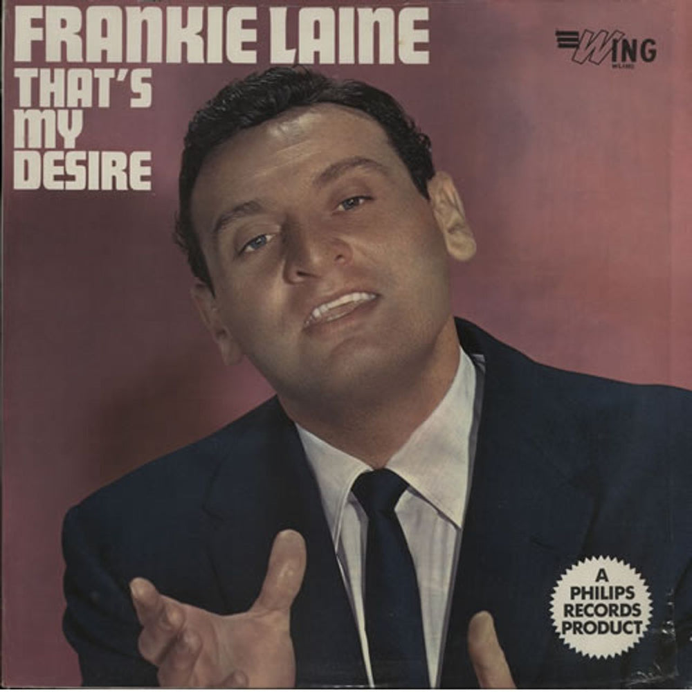 Frankie Laine That's My Desire UK vinyl LP album (LP record) WL1082