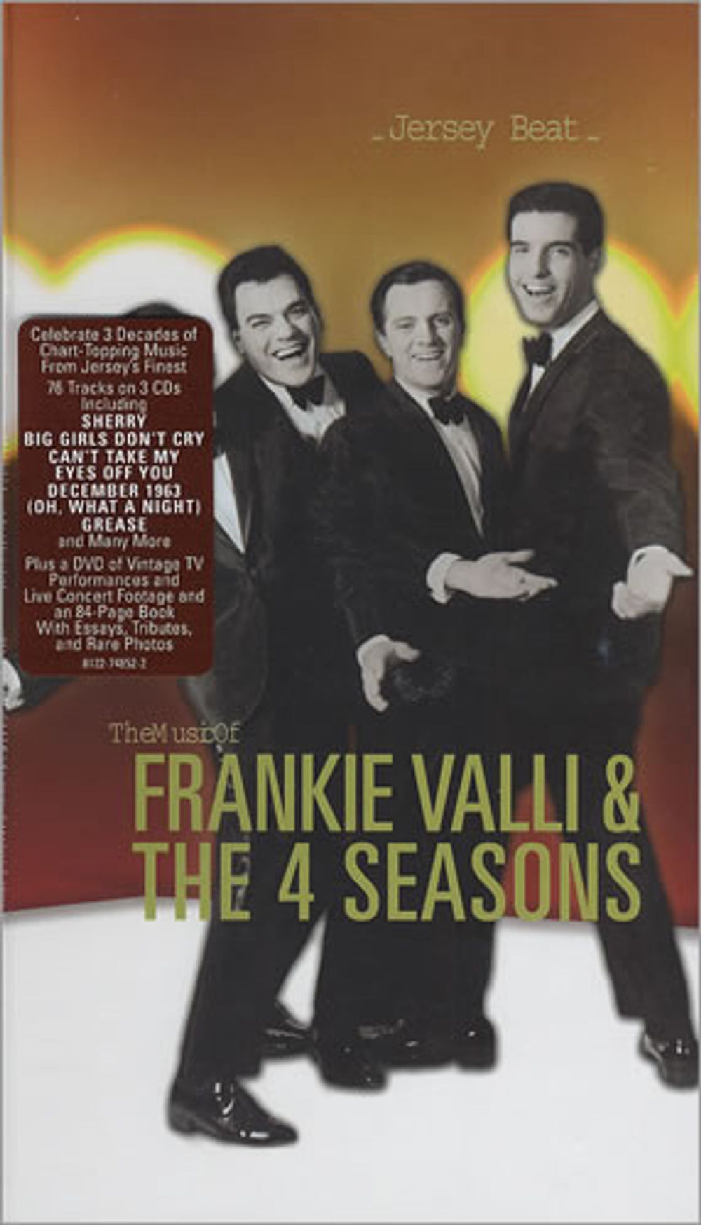 Frankie Valli Jersey Beat UK CD Album Box Set 8122748522