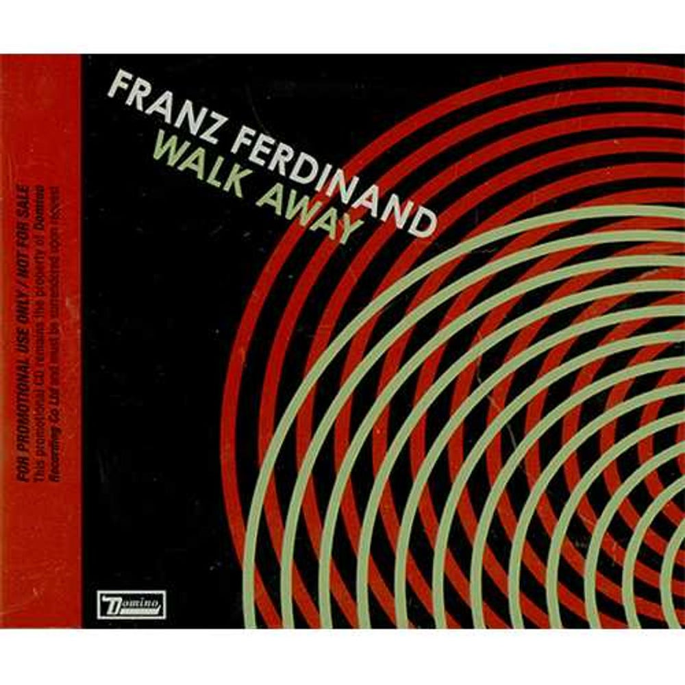 Franz Ferdinand Walk Away UK Promo CD single (CD5 / 5") RUG215CDP