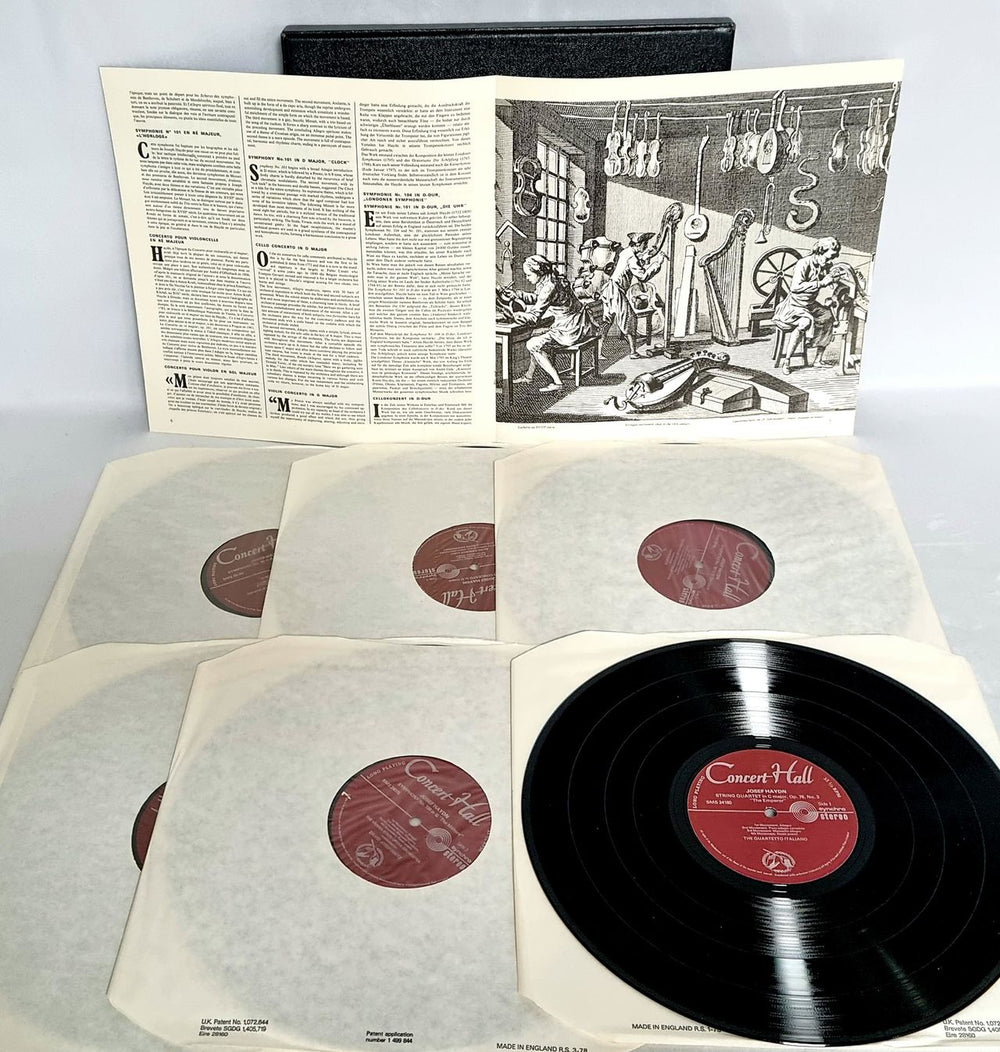 Franz Joseph Haydn Masterpieces By Haydn UK Vinyl Box Set HJYVXMA791464