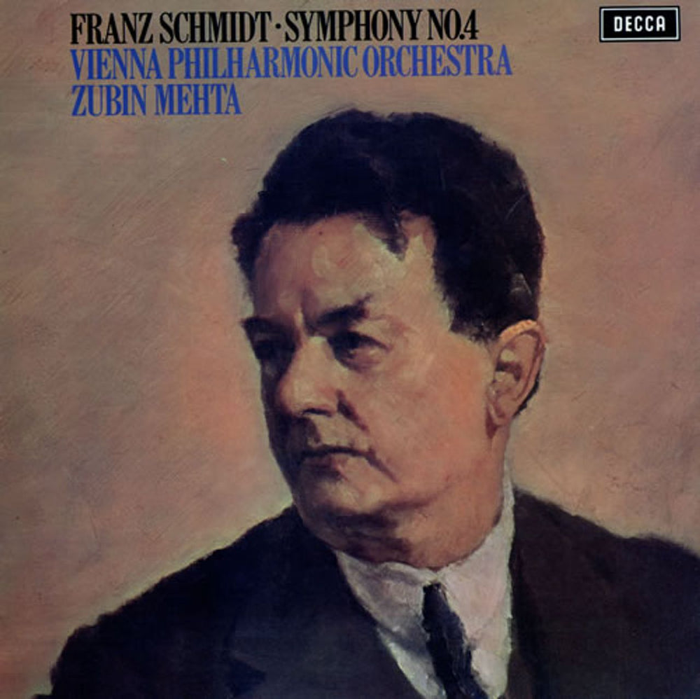 Franz Schmidt Symphony No. 4 UK vinyl LP album (LP record) SXL6544