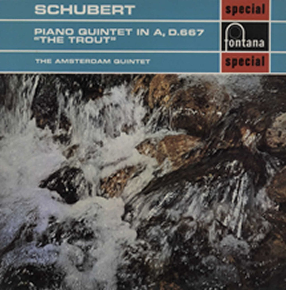 Franz Schubert Schubert:  Piano Quintet In A, D.667 "The Trout" UK vinyl LP album (LP record) SFL14042