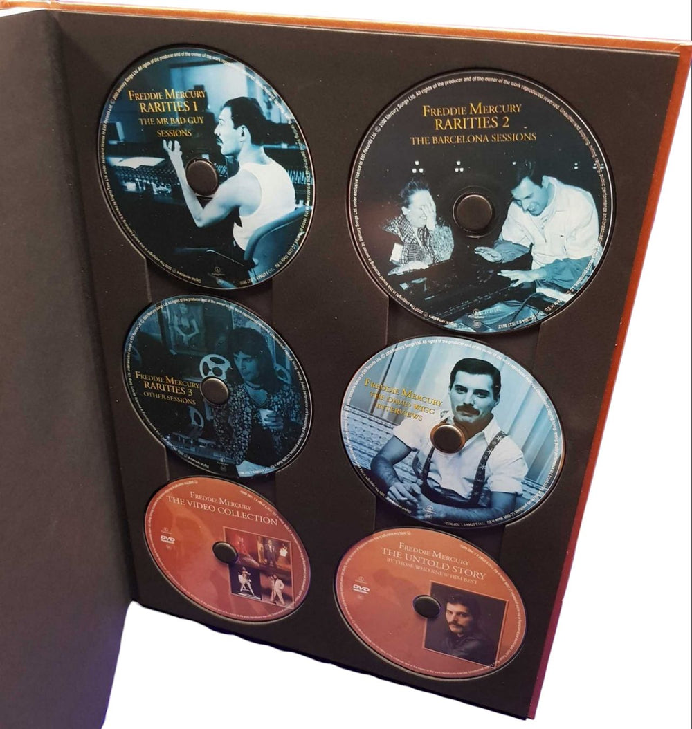 Freddie Mercury The Solo Collection UK box set