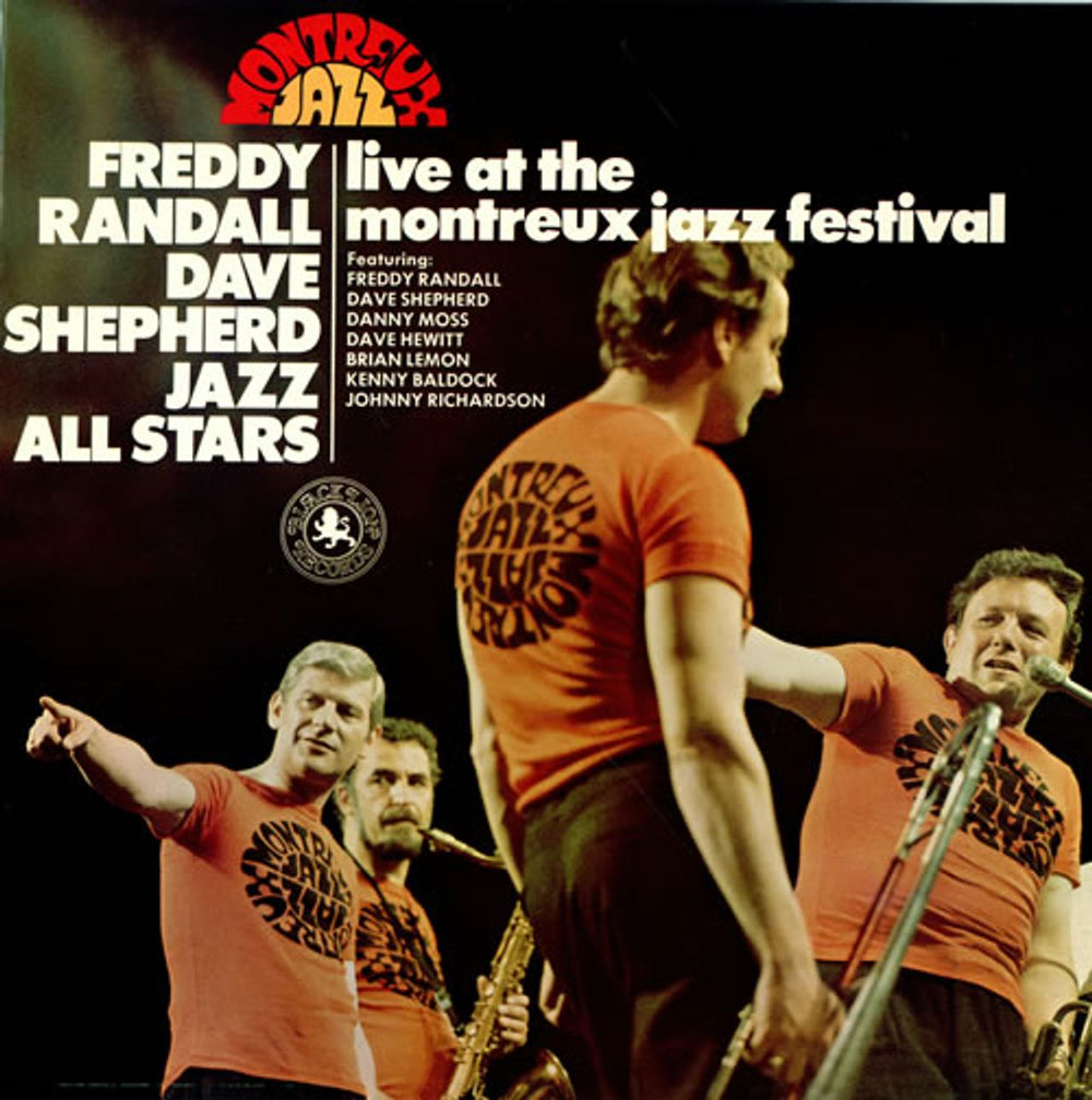 Freddy Randall & Dave Shepherd Live At The Montreux Jazz Festival UK vinyl LP album (LP record) 2460214