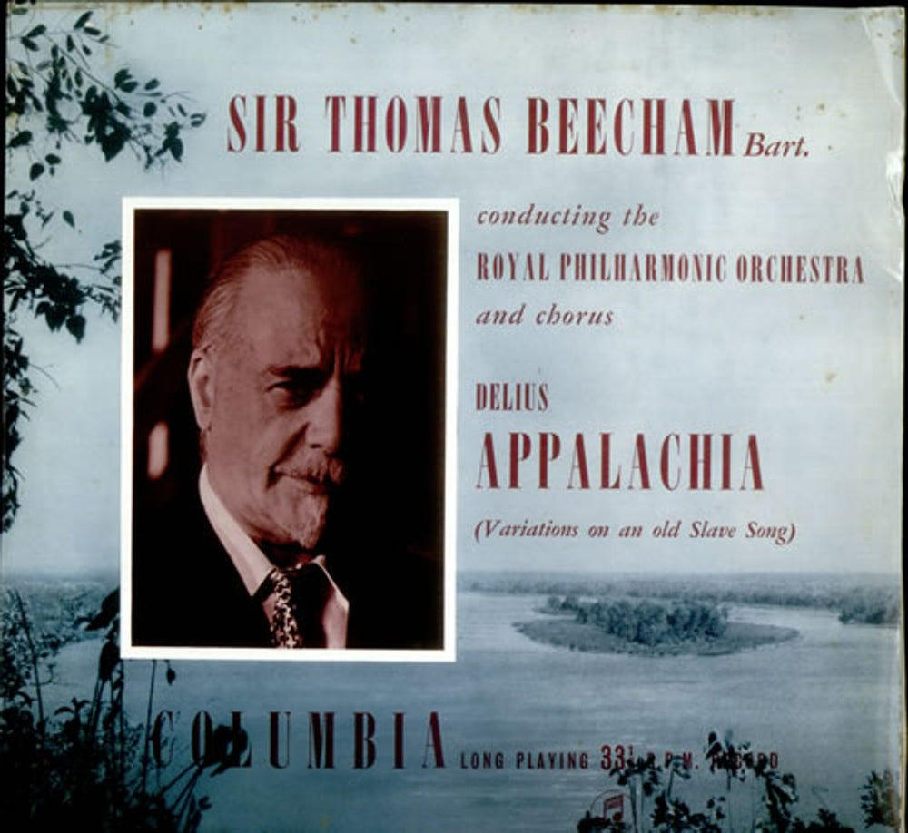 Frederick Delius Appalachia - Variations on an old slave song UK vinyl LP album (LP record) 33CX1112