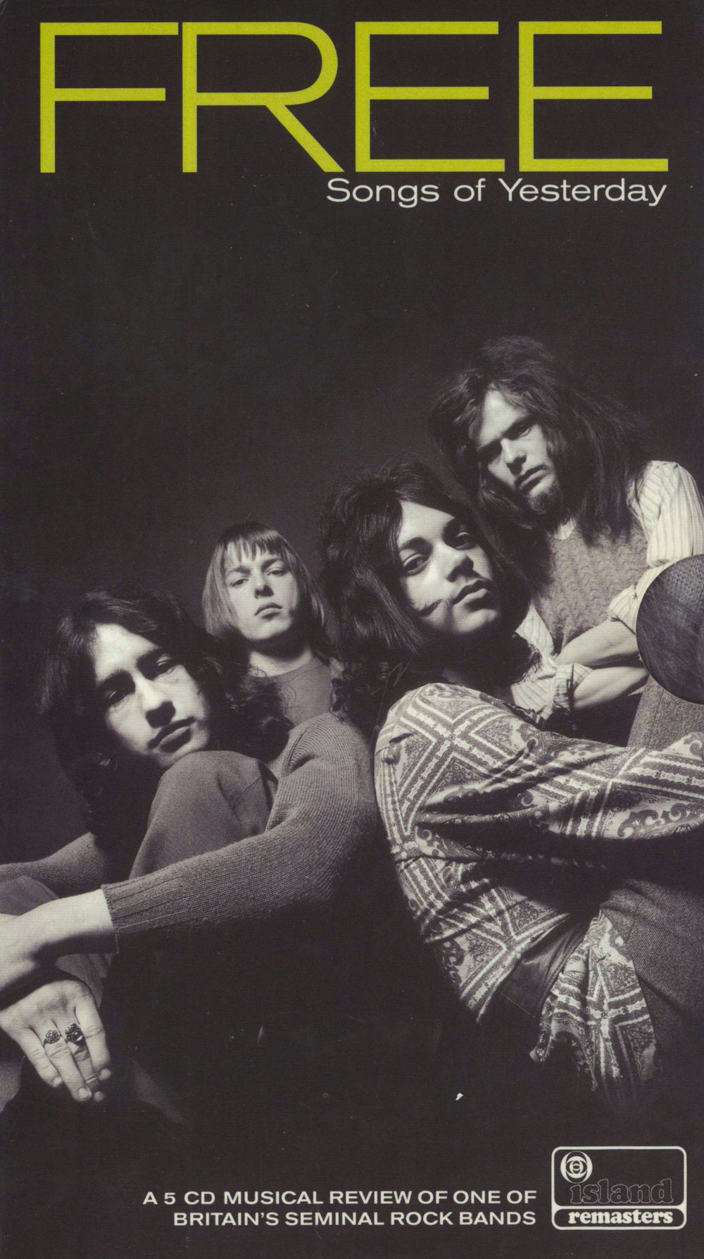 Free Songs Of Yesterday UK 5-CD album set IBXCD3