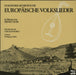 Freiburger Vokalensemble Europäische Volkslieder German vinyl LP album (LP record) 66.22067-01