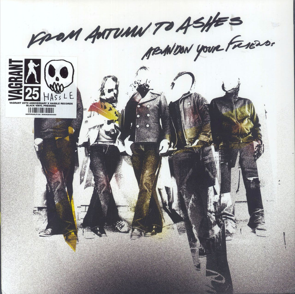 From Autumn To Ashes Abandon Your Friends - 25th Anniversary Edition UK vinyl LP album (LP record) HOFFVR25LP10A