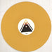 Fuck Buttons Olympians - Yellow UK 12" vinyl single (12 inch record / Maxi-single) Q-812OL710448