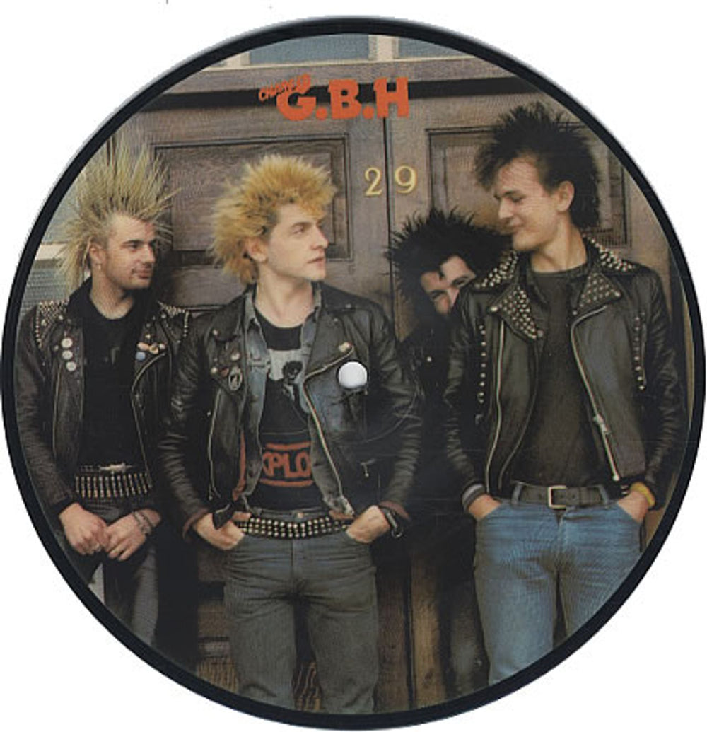 G.B.H. Give Me Fire UK 7" vinyl picture disc (7 inch picture disc single) CLAY16P