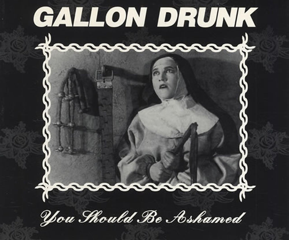 Gallon Drunk You Should Be Ashamed UK CD single (CD5 / 5") HUNKACD18