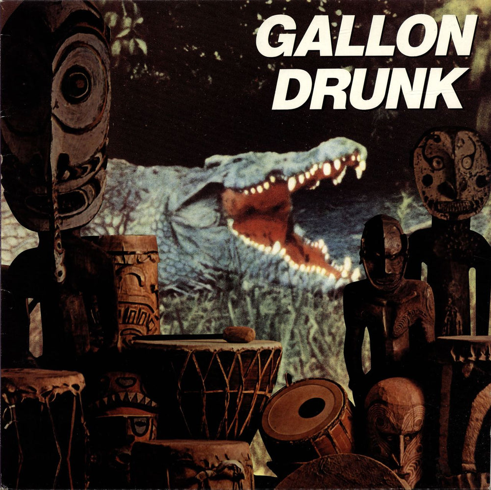 Gallon Drunk You, The Night ... And The Music UK vinyl LP album (LP record) HUNKALP1