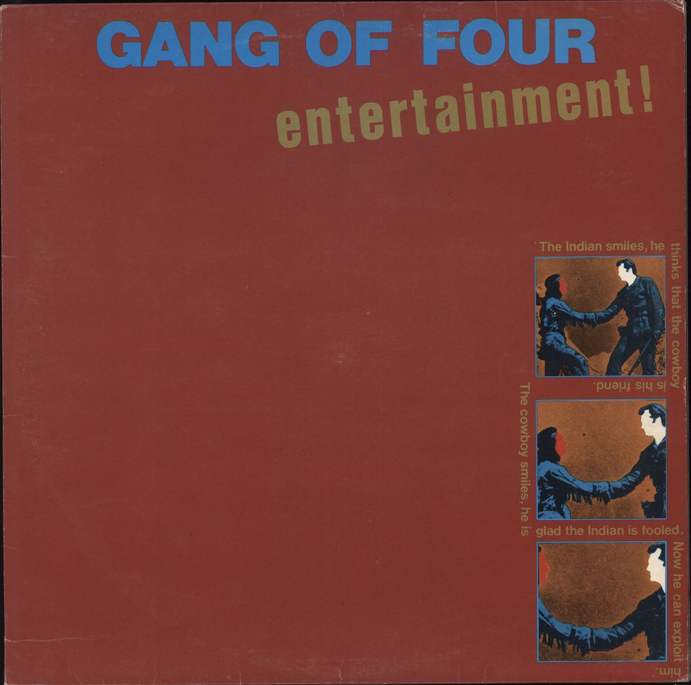 Gang Of Four Entertainment UK Vinyl LP — RareVinyl.com