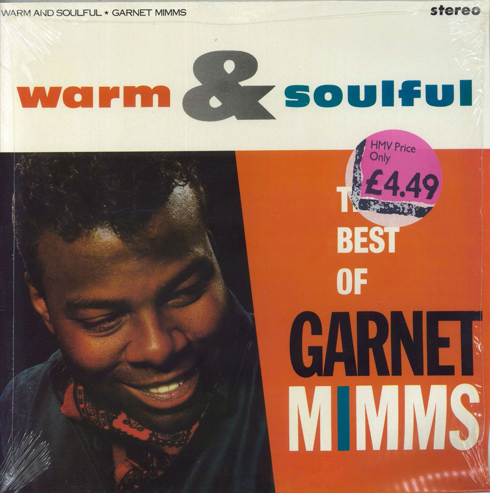 Garnet Mimms Warm And Soulful: The Best Of Garnet Mimms - shrink UK vinyl LP album (LP record) EG2602921