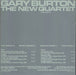 Gary Burton The New Quartet German vinyl LP album (LP record)