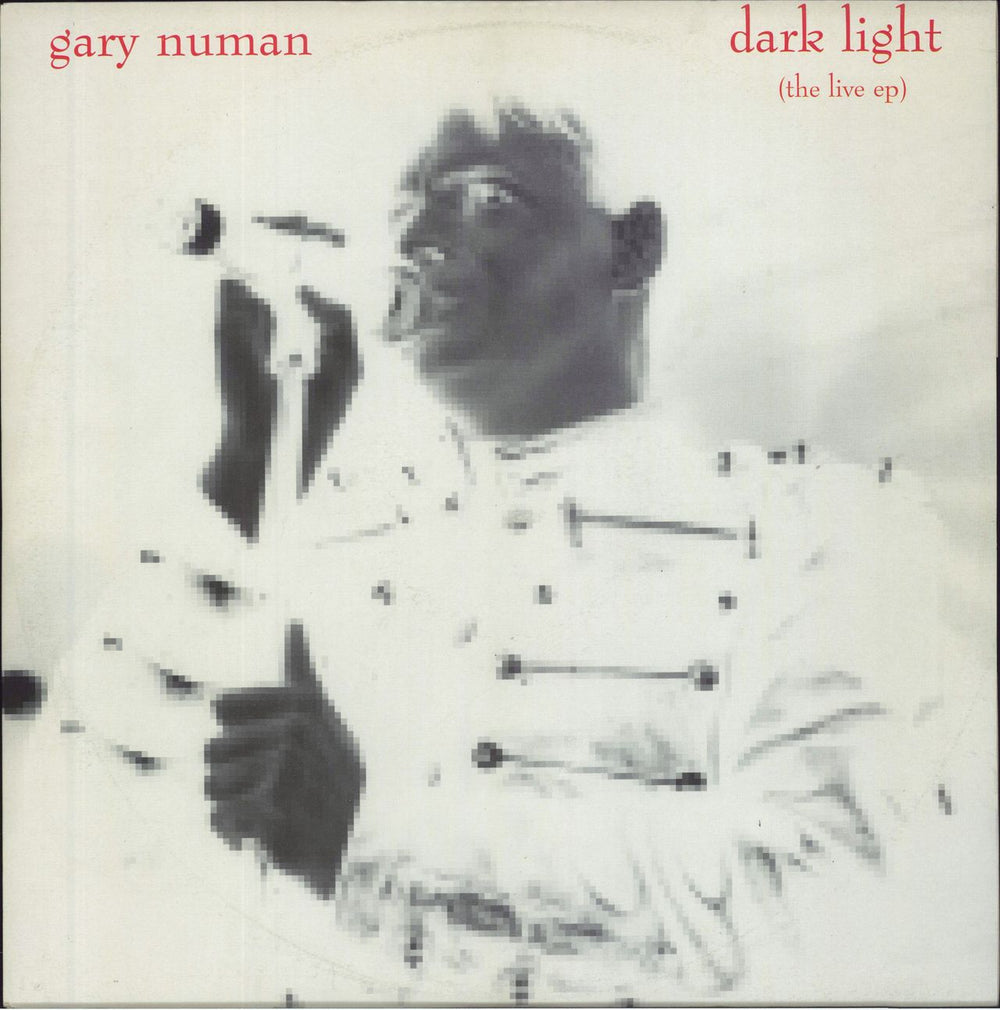 Gary Numan Dark Light The Live Ep UK 12" vinyl single (12 inch record / Maxi-single) NUM28