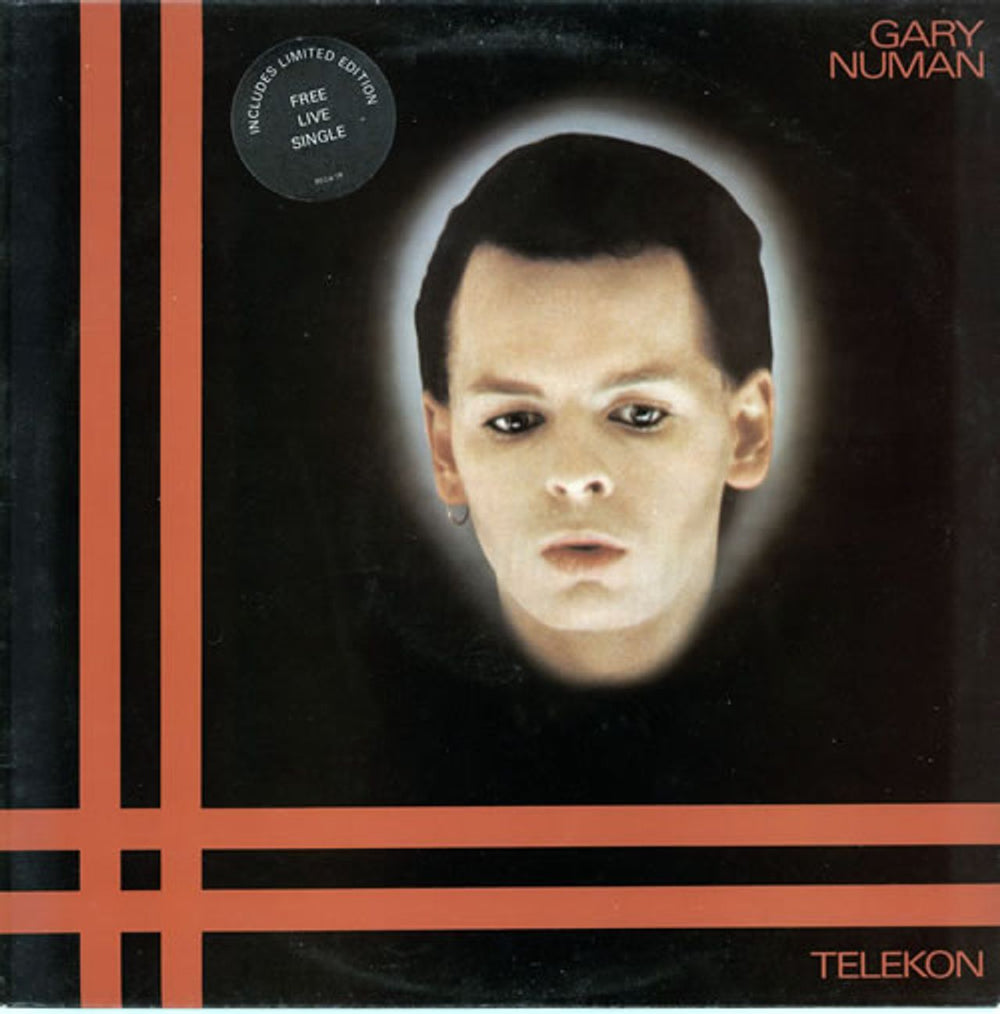 Gary Numan Telekon + 7" & Merch Insert UK vinyl LP album (LP record) BEGA19