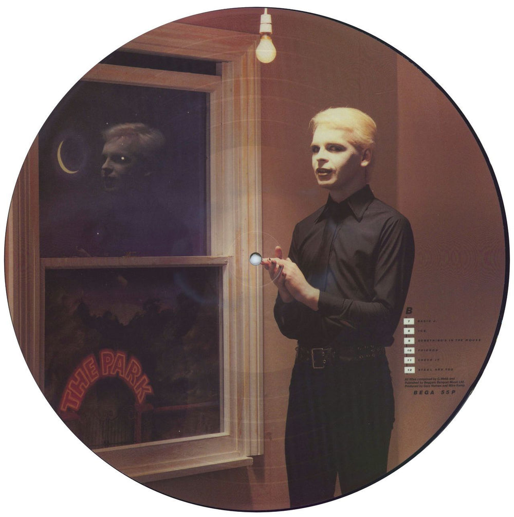 Gary Numan The Plan - Hype Stickered - EX UK picture disc LP (vinyl picture disc album) NUMPDTH08119