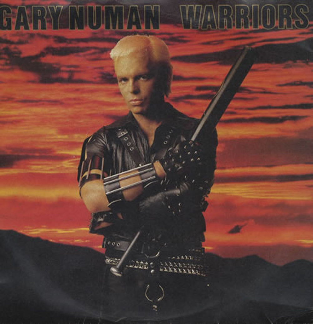 Gary Numan Warriors UK 7" vinyl single (7 inch record / 45) BEG95