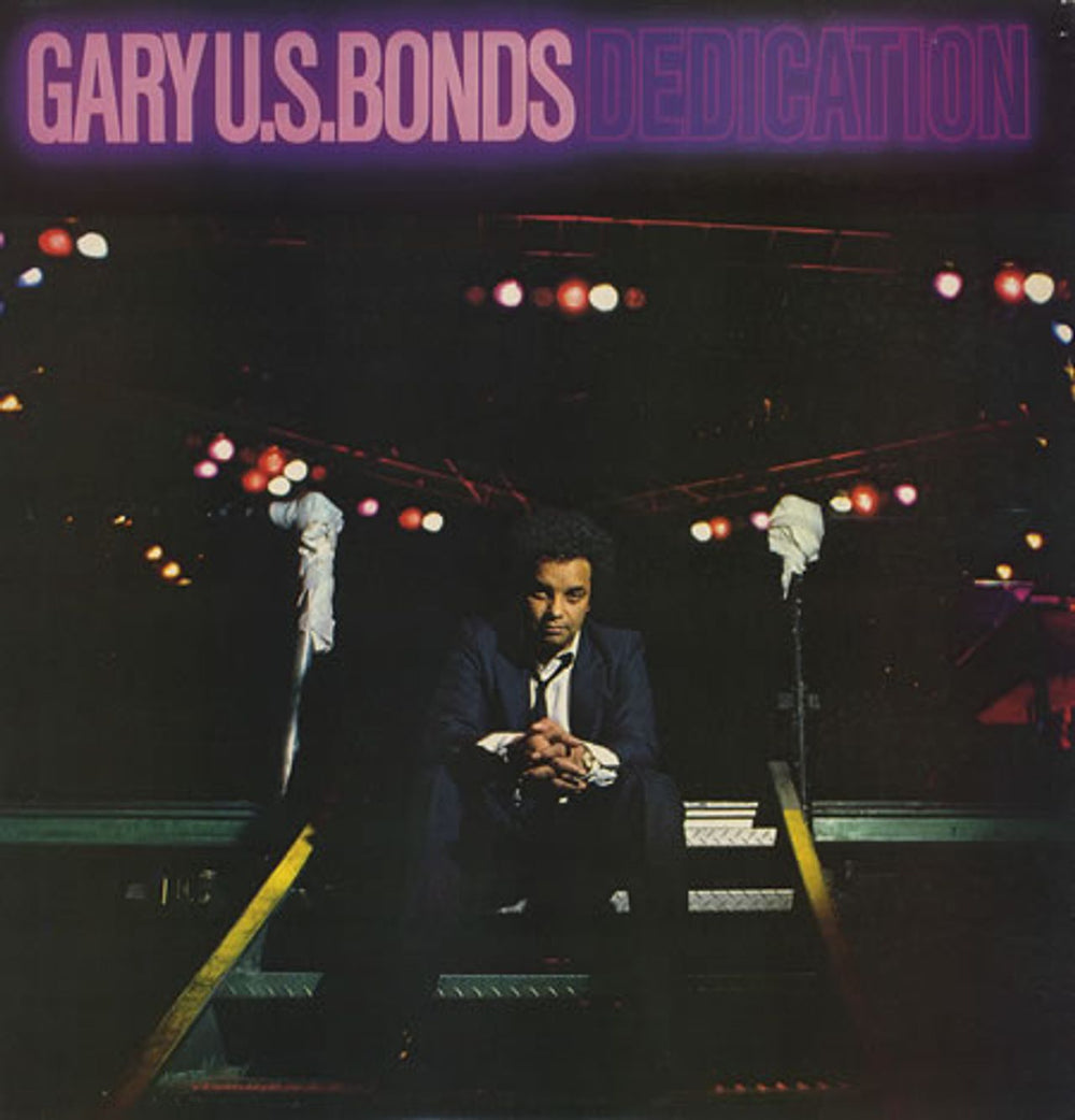 Gary U.S. Bonds Dedication UK vinyl LP album (LP record) AML3017