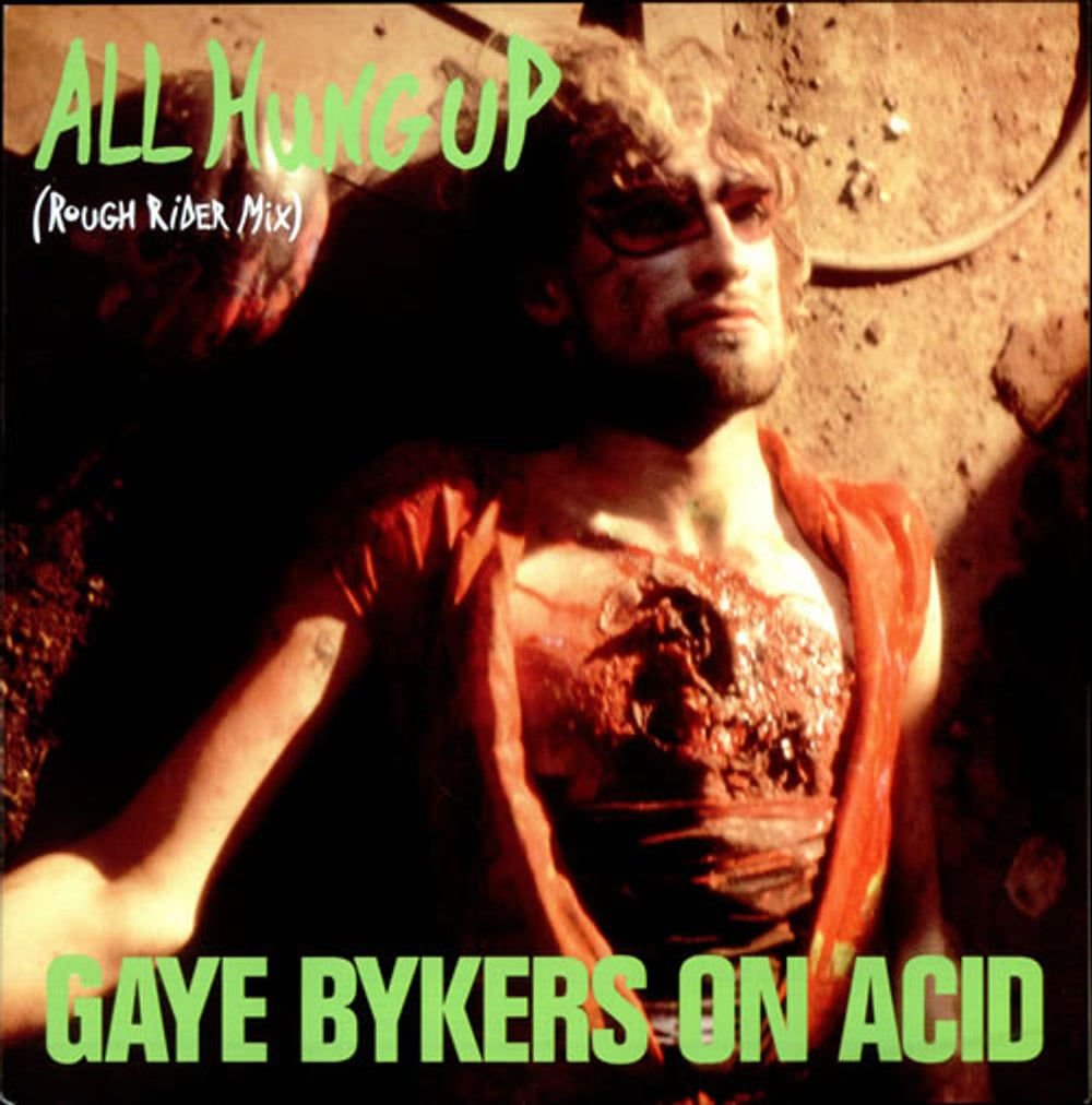 Gaye Bykers On Acid All Hung Up UK 12" vinyl single (12 inch record / Maxi-single) VST1027