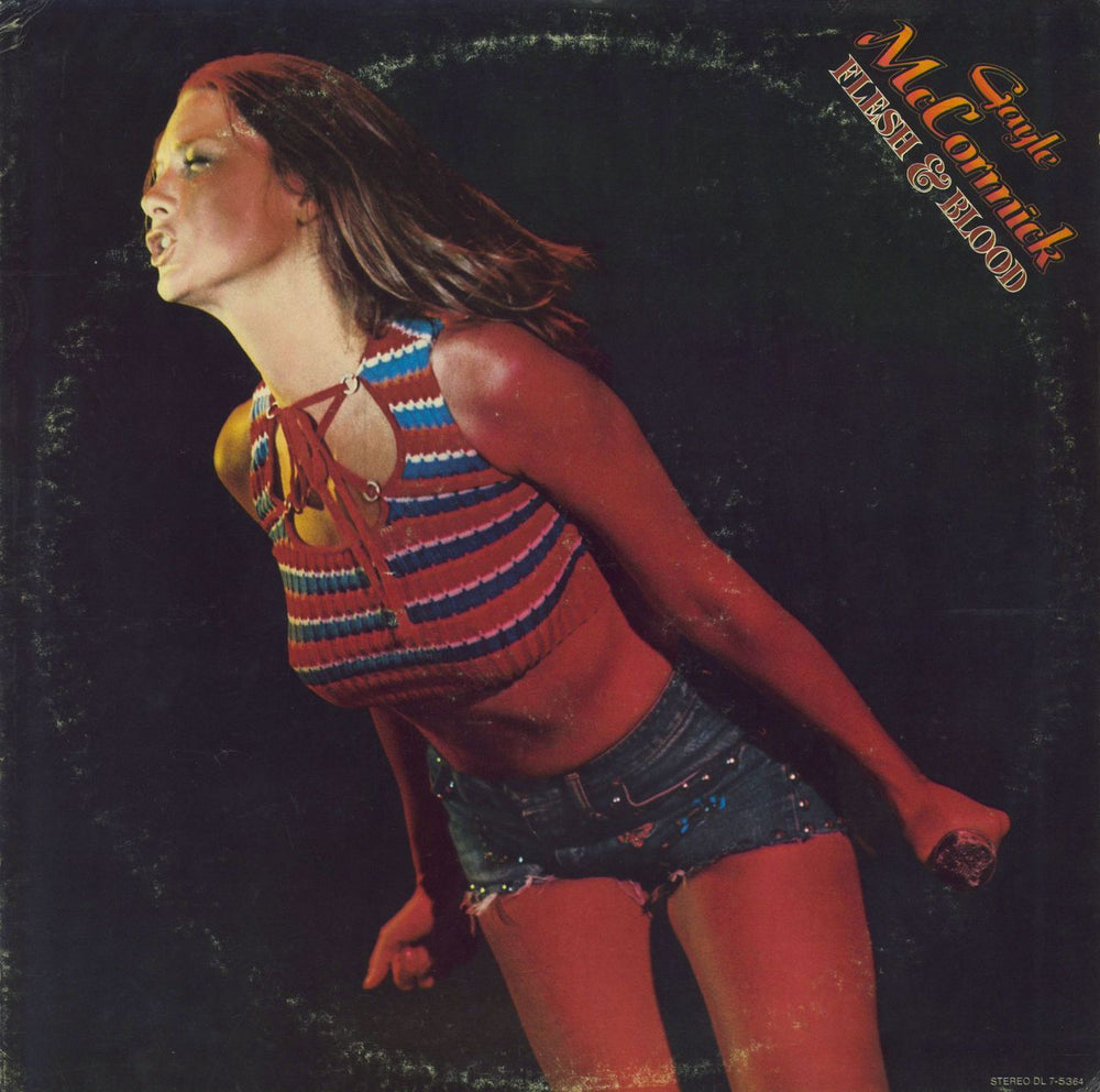 Gayle McCormick Flesh & Blood US vinyl LP album (LP record) DL75364