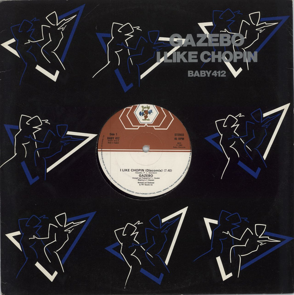 Gazebo I Like Chopin UK 12" vinyl single (12 inch record / Maxi-single) BABY412