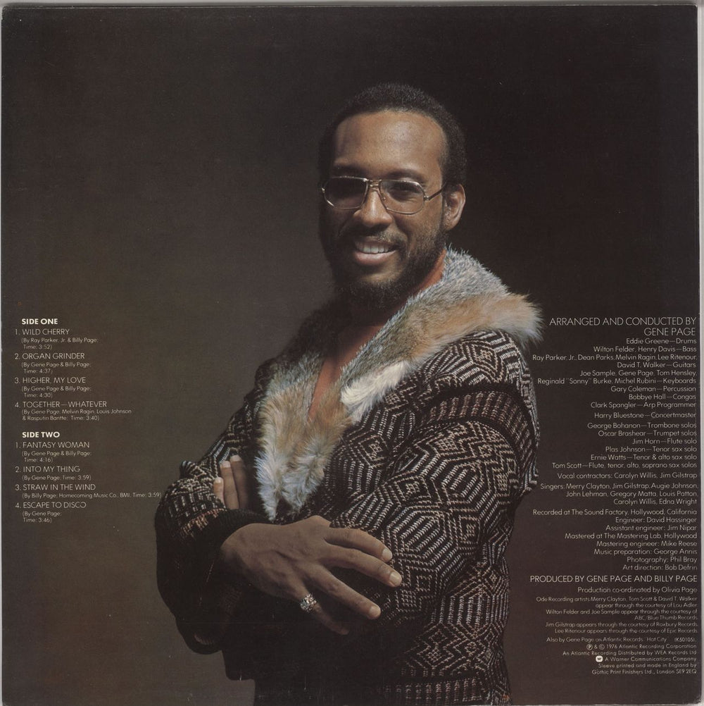 Gene Page Lovelock! UK vinyl LP album (LP record)