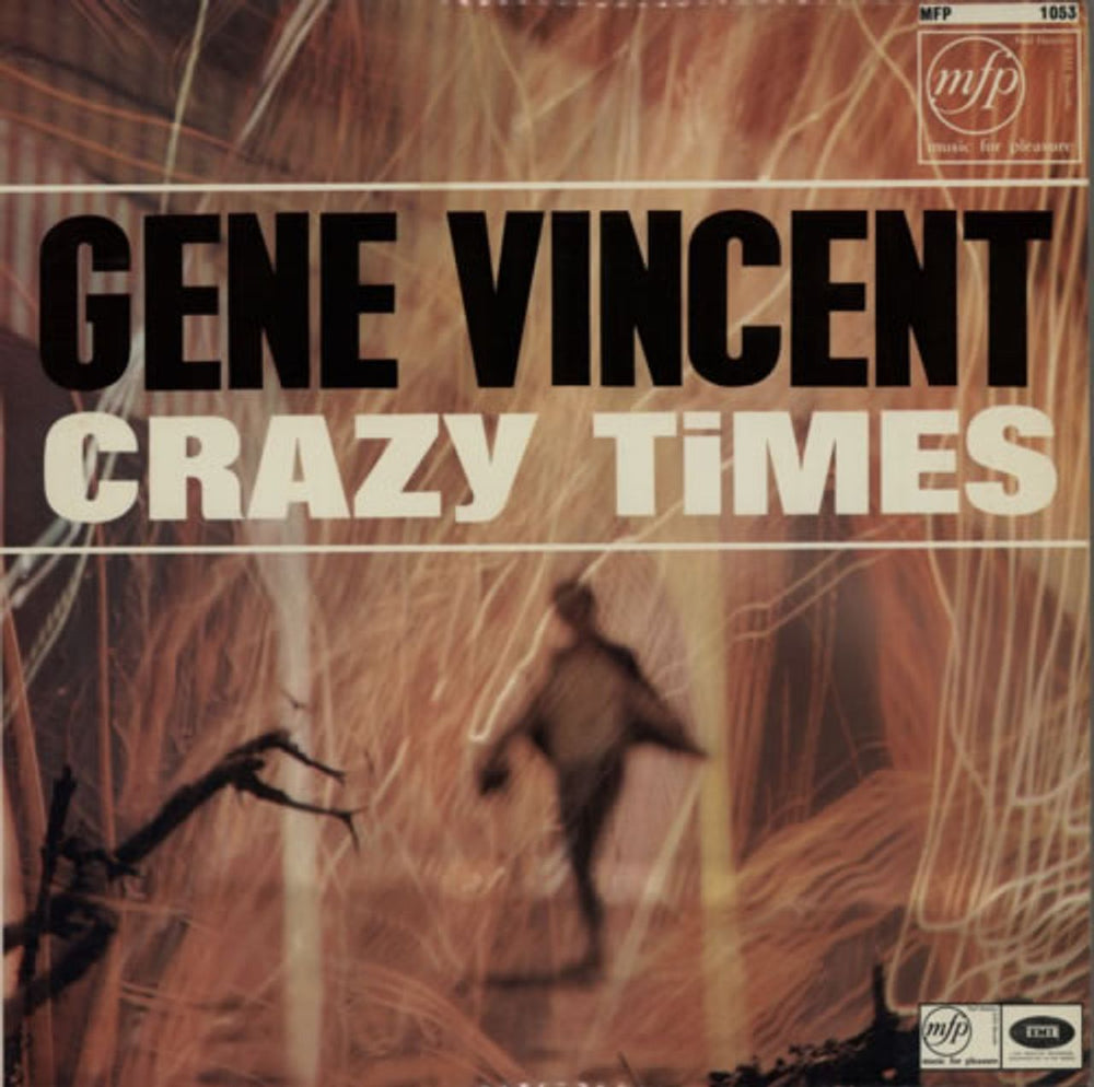 Gene Vincent Crazy Times UK vinyl LP album (LP record) MFP1053