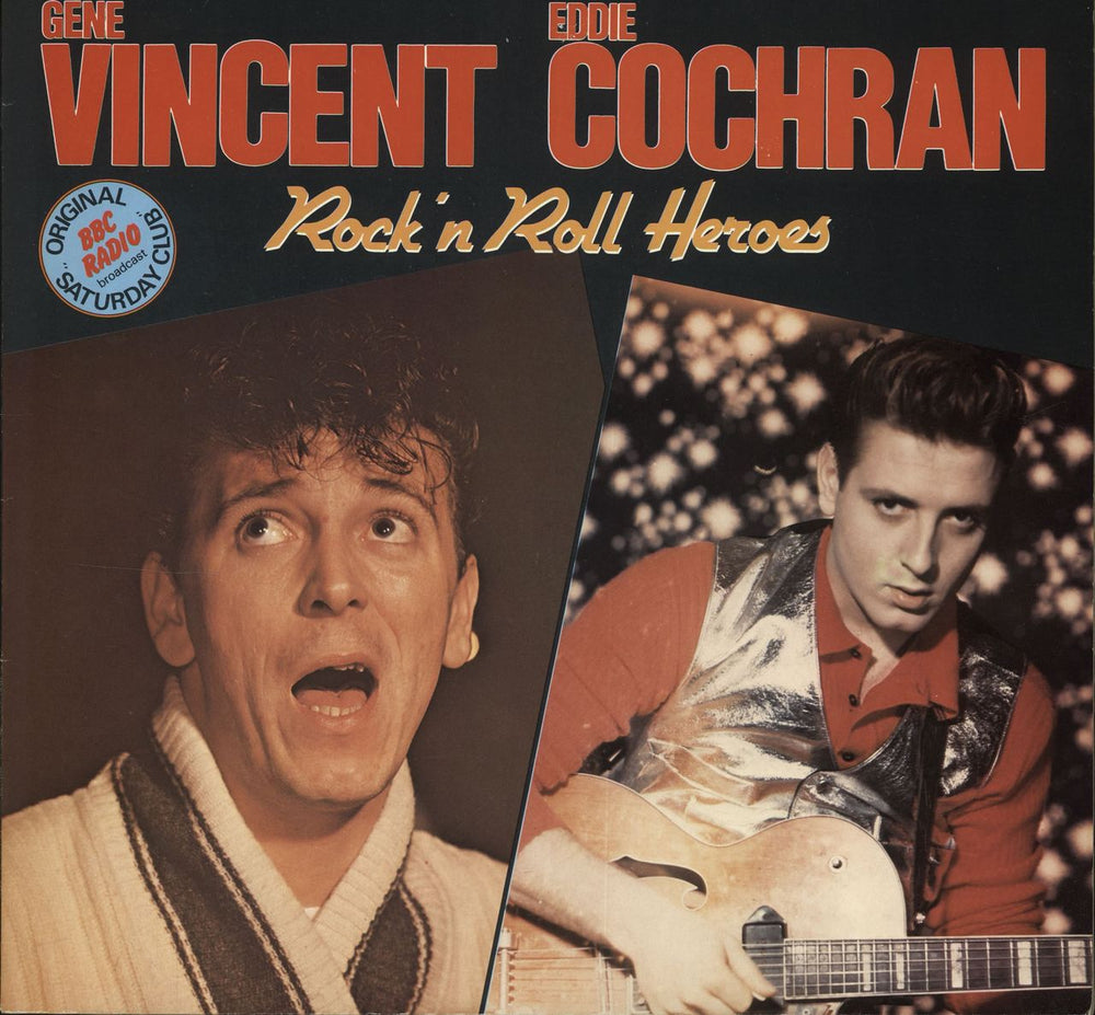 Gene Vincent Rock 'N Roll Heroes French vinyl LP album (LP record) 2610221