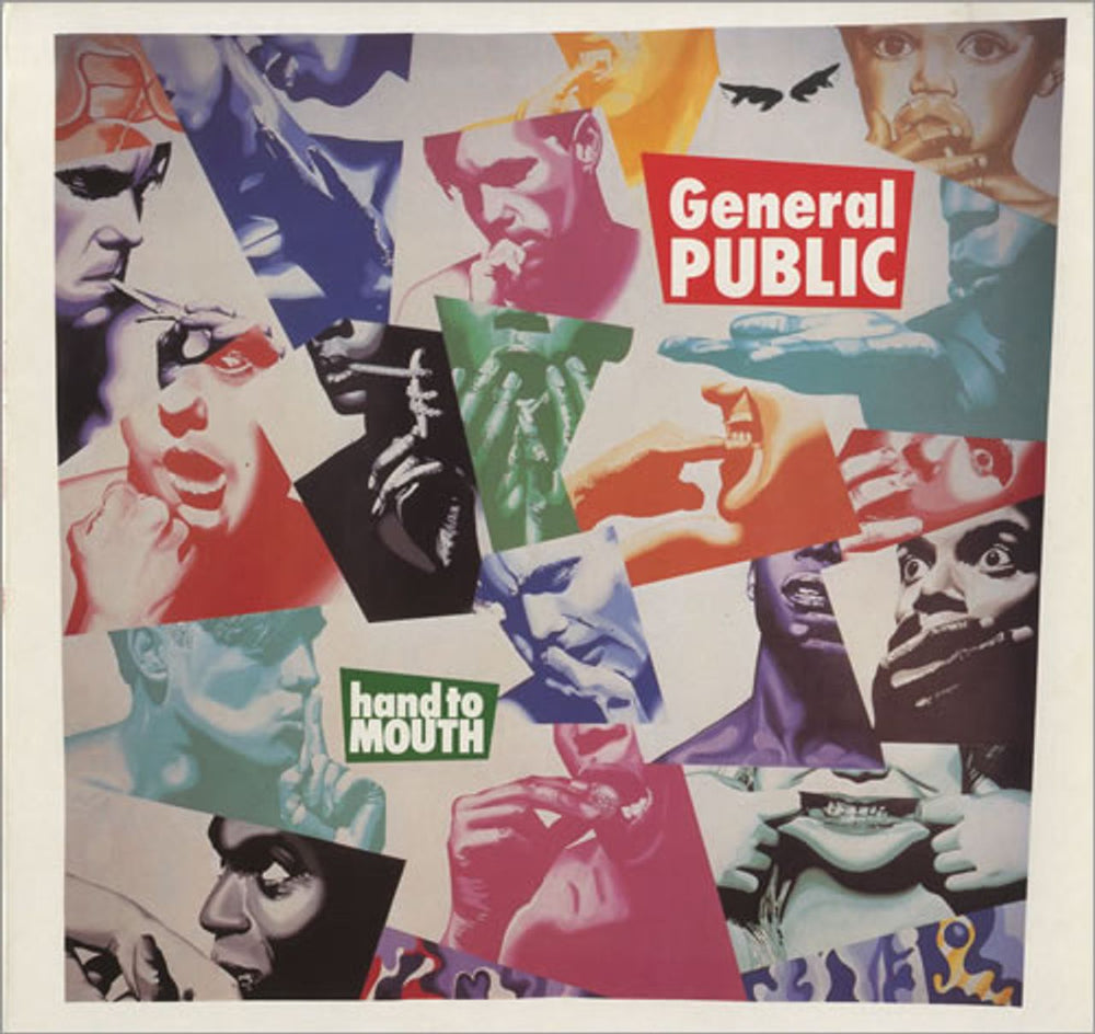 General Public Hand To Mouth UK vinyl LP album (LP record) V2395