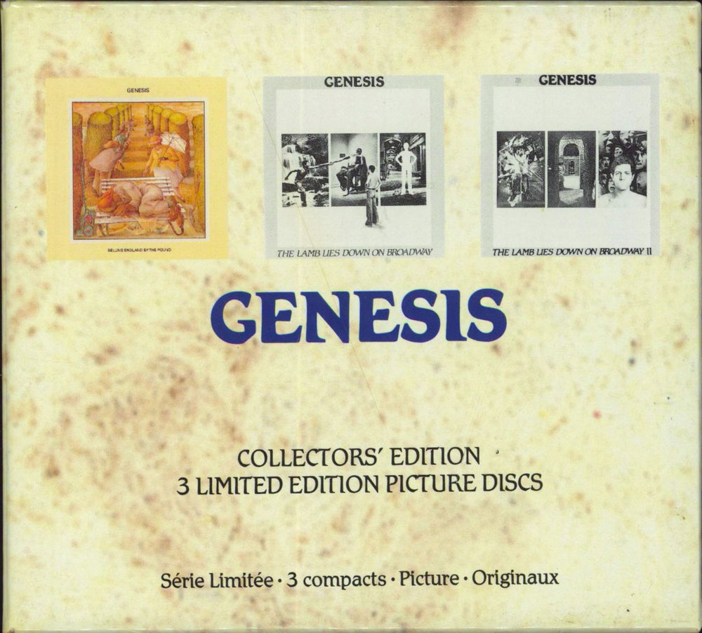 Genesis Collector's Edition - Picture CDs UK CD Album Box Set TPAK17