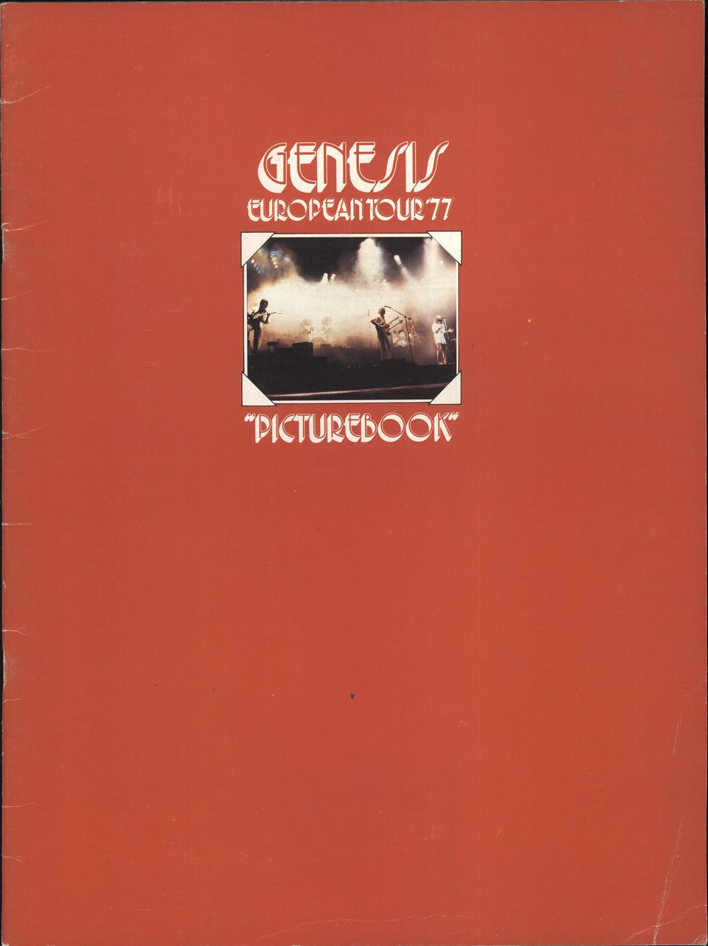 Genesis European Tour '77 - EX UK tour programme TOUR PROGRAMME