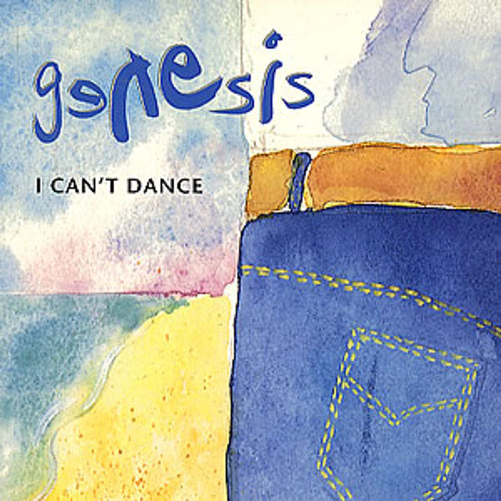 Genesis I Can't Dance UK 7" vinyl single (7 inch record / 45) GENS7