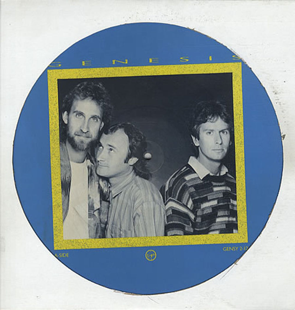 Genesis In Too Deep UK 12" vinyl picture disc (12 inch picture record) GENSY2-12