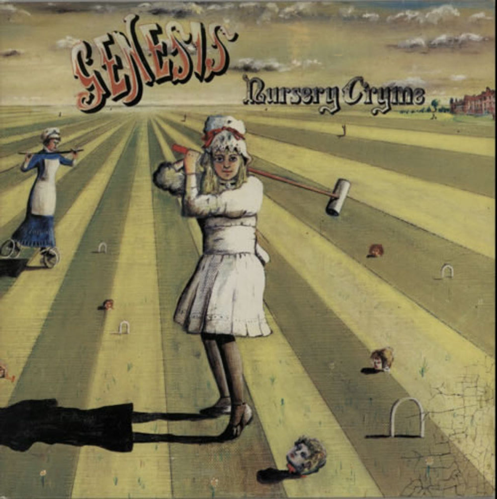 Genesis Nursery Cryme - 4th UK vinyl LP album (LP record) CAS1052