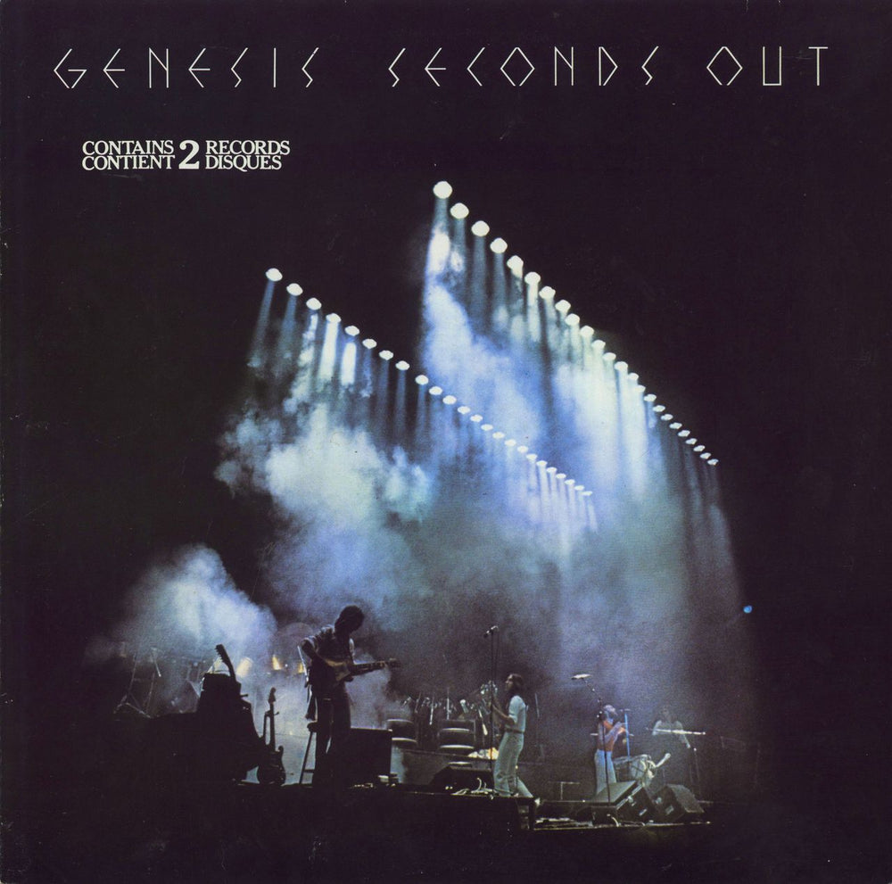 Genesis Seconds Out Canadian 2-LP vinyl record set (Double LP Album) 2SD9002