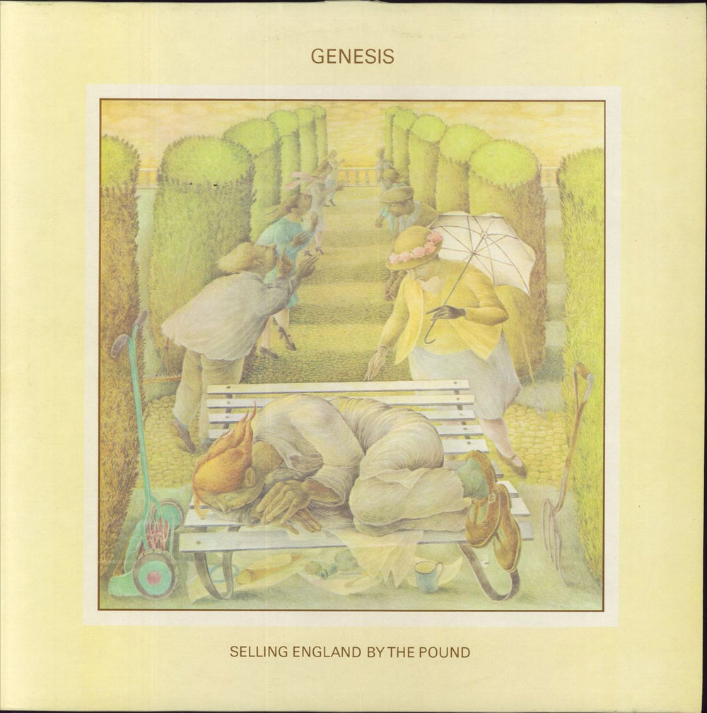 Genesis Selling England By The Pound - 1st + Thin Insert - EX UK vinyl LP album (LP record) CAS1074