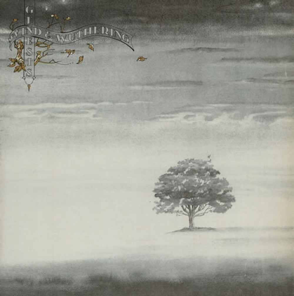 Genesis Wind & Wuthering Portugese vinyl LP album (LP record) 9124003