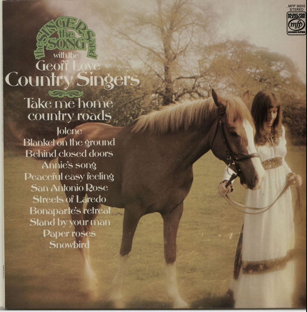 Geoff Love Take Me Home Country Roads UK vinyl LP album (LP record) MFP503010