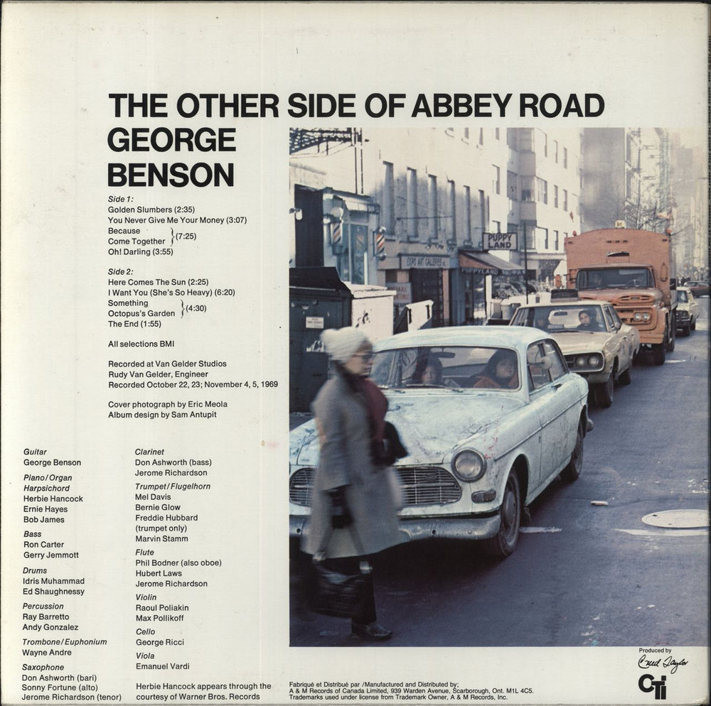 George Benson The Other Side Of Abbey Road Canadian vinyl LP album (LP record) 4988012343512