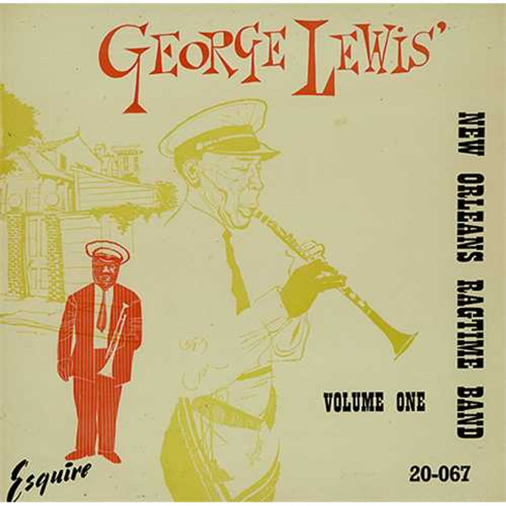 George Lewis New Orleans Ragtime Band Volume One UK 10" vinyl single (10 inch record) 20-067