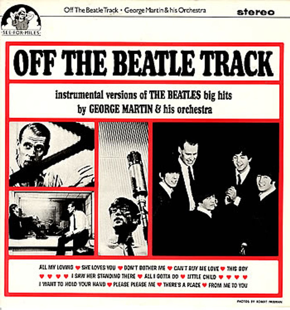 George Martin Off The Beatle Track UK vinyl LP album (LP record) CM101
