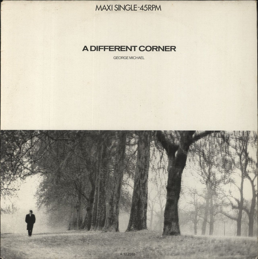 George Michael A Different Corner Dutch 12" vinyl single (12 inch record / Maxi-single) A12.7033