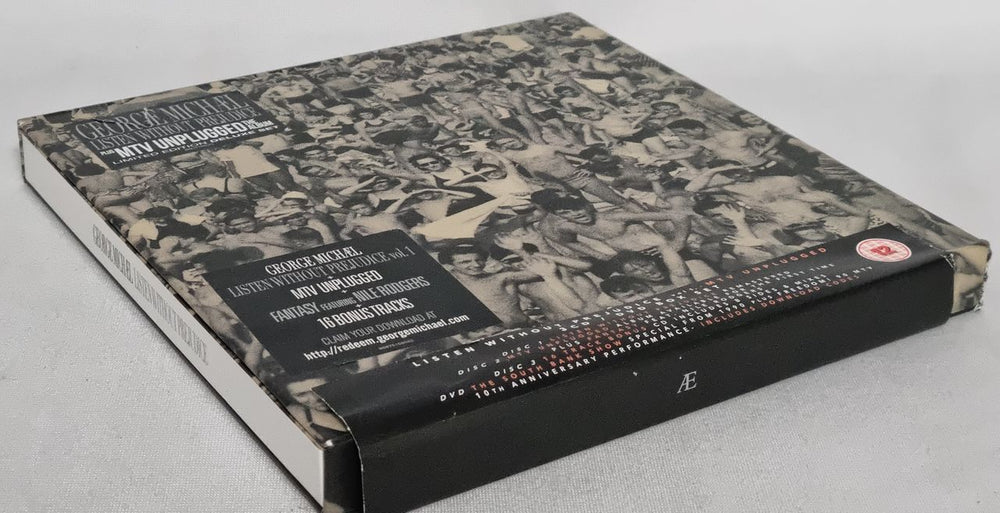 George Michael Listen Without Prejudice + MTV Unplugged UK CD Album Box Set 88875158042
