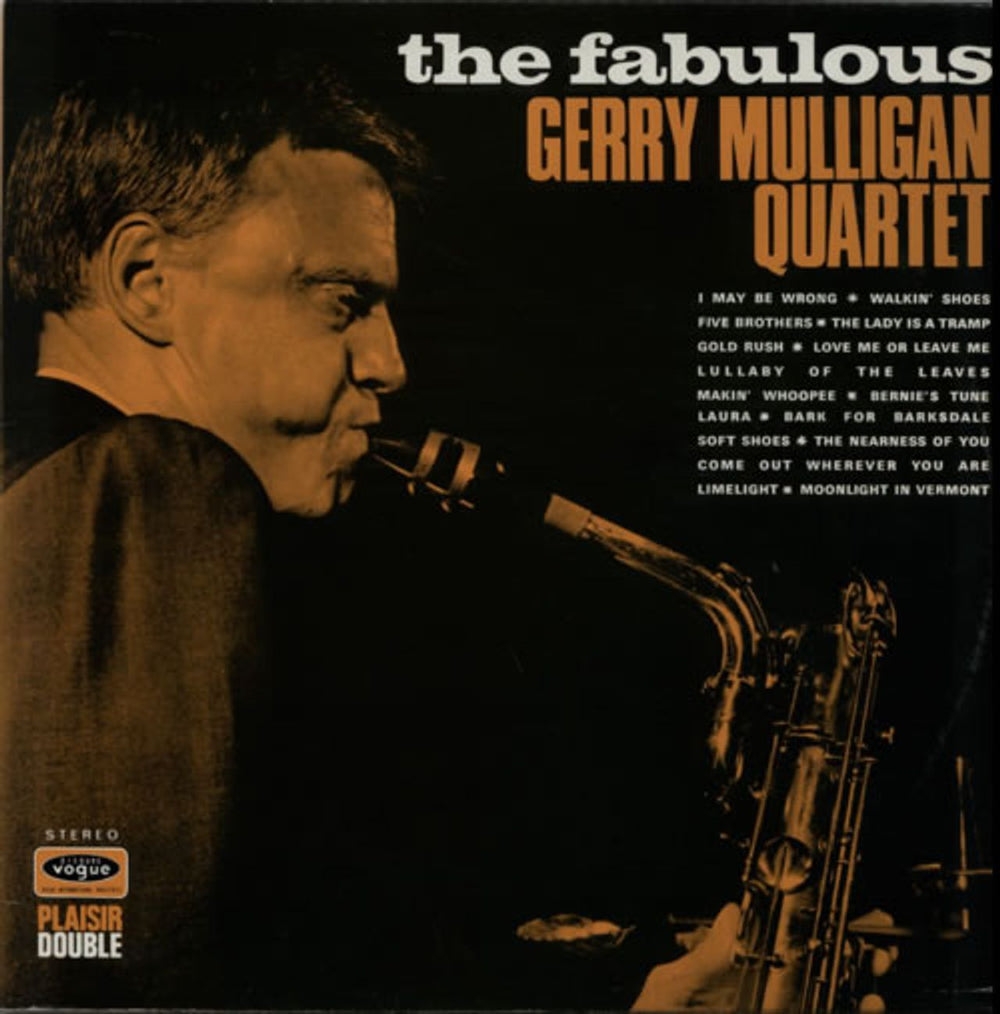 Gerry Mulligan The Fabulous Gerry Mulligan French 2-LP vinyl record set (Double LP Album) 400007