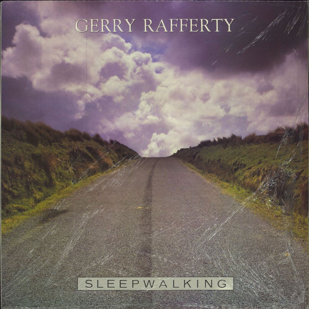 Gerry Rafferty Sleepwalking + Shrink UK vinyl LP album (LP record) LBG30352