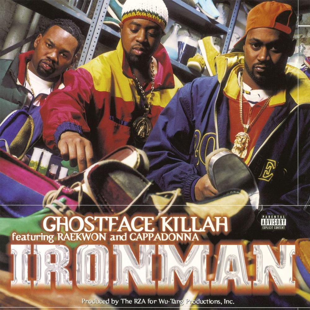 Ghostface Killah Ironman - 180 Gram Black Vinyl UK 2-LP vinyl record set (Double LP Album) MOVLP1451