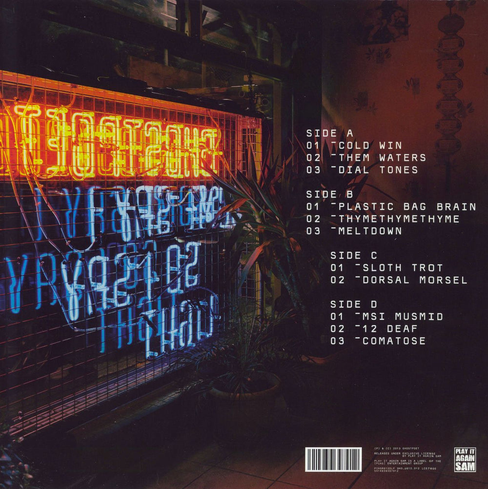 Ghostpoet Some Say I So I Say Light + CD UK 2-LP vinyl record set (Double LP Album)