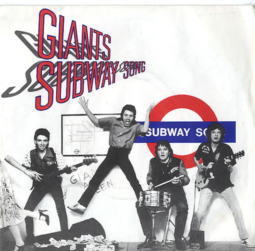 Giants (70s) Subway Song UK Promo 7" vinyl single (7 inch record / 45) PB5153